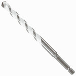 BOSCH Bosch MP12 Jobber Drill Bit, 3/8 in Dia, 6 in OAL, Twist Flute, 1/4 in Dia Shank, Hex Shank