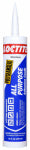 LOCTITE Loctite 2154751 Adhesive Caulk, 10 oz, White, 24 hr to 2 weeks Curing, 40 to 100 deg F Cartridge PAINT LOCTITE