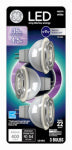 GE GE 93116243 LED Light Bulb, MR16 Lamp, 35 W Equivalent, GU5.3 Lamp Base, Dimmable, Clear, White Light, 3000 K Color Temp ELECTRICAL GE