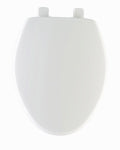 MAYFAIR Mayfair 180SLOW000 Toilet Seat, Elongated, Plastic, White, Hex-Tite Hinge PLUMBING, HEATING & VENTILATION MAYFAIR
