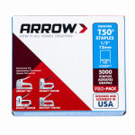 ARROW Arrow T50 Series 508IP Staple, For: ET50, ET50BN, ET50PBN Stapler, 3/8 in W Crown, 1/2 in L Leg HARDWARE & FARM SUPPLIES ARROW