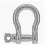 ASSA ABLOY AMERICAS RESIDENTIALI NC Anchor Shackle, Stainless Steel Finish, 1/2 In. HARDWARE & FARM SUPPLIES ASSA ABLOY AMERICAS RESIDENTIALI NC