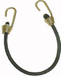KEEPER Keeper 06192 Bungee Cord, 13/32 in Dia, 18 in L, Rubber, Hook End AUTOMOTIVE KEEPER   
