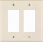 LEVITON MFG CO 2G DCRA MW WALLPLATE ELECTRICAL LEVITON MFG CO