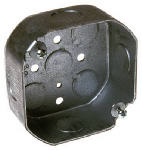 RACO INCORPORATED Octagon Electrical Box, 4 x 1-1/2 In. Deep ELECTRICAL RACO INCORPORATED