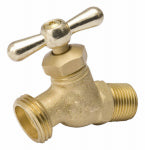 B&K LLC Hose Bibb, Straight, No-Kink, Brass, 1/2 MP x 1/2 In. Internal Solder PLUMBING, HEATING & VENTILATION B&K LLC