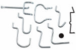 ASSA ABLOY AMERICAS RESIDENTIALI NC 32-Pc. Pegboard Hook Assortment Kit, Zinc Plated HARDWARE & FARM SUPPLIES ASSA ABLOY AMERICAS RESIDENTIALI NC