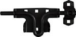 ASSA ABLOY AMERICAS RESIDENTIALI NC Black Satin Slide Bolt Gate Latch