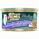 AMERICAN DISTRIBUTION & MFG Chicken Primavera Canned Cat Food, 3 oz. PET & WILDLIFE SUPPLIES AMERICAN DISTRIBUTION & MFG