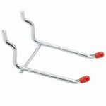ASSA ABLOY AMERICAS RESIDENTIALI NC Pegboard Double Hook, Zinc-Plated, 3 In., 2-Pk.