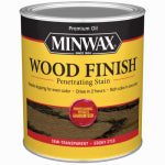 MINWAX Minwax 70013444 Wood Stain, Ebony, Liquid, 1 qt Can PAINT MINWAX
