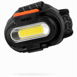 NEBO Nebo EINSTEIN NEB-HLP-0008 Headlamp, 2200 mAh, Alkaline, Lithium-Ion Battery, LED Lamp, 1500, 209 ft Beam Distance ELECTRICAL NEBO