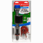 FLUIDMASTER Fluidmaster PerforMAX K-400H-039-T14 Fill Valve and 2 in Flapper Repair Kit, 1.28, 1.6 gpf, Plastic Body, Multi-Color, Anti-Siphon: Yes PLUMBING, HEATING & VENTILATION FLUIDMASTER   