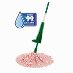THE LIBMAN COMPANY Libman Heavy-Duty Wonder 1228 Wet Mop, Quick-Connect Mop Connection, Microfiber Mop Head, White Mop Head, Steel Handle CLEANING & JANITORIAL SUPPLIES THE LIBMAN COMPANY