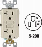 LEVITON MFG CO 20A ALM GFCI OUTLET ELECTRICAL LEVITON MFG CO