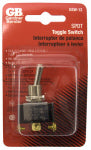 GB Gardner Bender GSW-12 Toggle Switch, 125/250 V, SPDT, Screw Terminal, Phenolic/Plastic Housing Material, Black ELECTRICAL GB