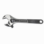 CRESCENT Crescent ATWJ210VS Adjustable Wrench, 10 in OAL, 1-5/16 in Jaw, Alloy Steel, Black Phosphate TOOLS CRESCENT