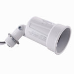 HUBBELL Hubbell 5606-1 Lamp Holder, Weatherproof, 5 in L x 2.094 in W x 2.094 in H Dimensions, 120 V, 75 to 150 W, White