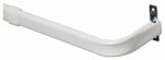 KENNY Kenney KN513 Curtain Rod, 1 in Dia, 84 to 120 in L, Steel, White PAINT KENNY   