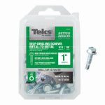 ITW BRANDS #14 x 1" Hex Washer Head Drill Point Metal-to-Metal Screws 60-Ct.