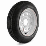 MARTIN WHEEL CO., INC., THE Loadstar Trailer Tire & 5-Hole Custom Spoke Wheel (5/4.5), 480-12 LRC