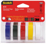 SCOTCH Scotch 10457 Electrical Tape Kit, PVC Backing ELECTRICAL SCOTCH   