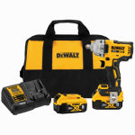 DEWALT DEWALT DCF891P2 Impact Wrench Kit, Battery Included, 20 V, 5 Ah, 1/2 in Drive, 2000 rpm Speed TOOLS DEWALT