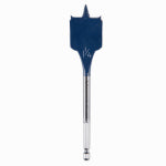 BOSCH Bosch Daredevil DSB1017 Spade Drill Bit, 1-1/4 in Dia, 6 in OAL, 1-Flute, 1/4 in Dia Shank, Hex Shank