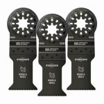 MILWAUKEE ELECTRIC TOOL CORP Starlock Standard Wood & Nails Oscillating Multi-Tool Blades, 1-3/8 In., 3-Pk.