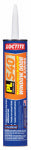 LOCTITE Loctite 1618182 Window Door and Siding Sealant, White, 7 days Curing, 20 to 120 deg F, 10 oz Cartridge PAINT LOCTITE