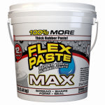 FLEX SEAL Flex Paste PFSMAXWHT01 Rubberized Paste, All-Purpose, White, 12 lb, Tub HOUSEWARES FLEX SEAL   