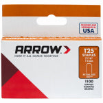 ARROW Arrow T25 Series 257 Staple, 5/16 in W Crown, 7/16 in L Leg HARDWARE & FARM SUPPLIES ARROW