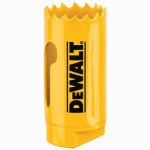 DEWALT DEWALT DAH180016 Hole Saw, 1 in Dia, 1-3/4 in D Cutting, 1/2-20 Arbor, 4/5 TPI, HSS Cutting Edge TOOLS DEWALT