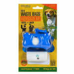 ABCO PRODUCTS Poop Bag Dispenser & 2 Rolls of Bags, 20-Ct.