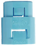 ABB IP INC. 1/2-In. ENT Blue Smurf Terminator Adapter ELECTRICAL ABB IP INC.