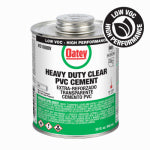 OATEY COMPANY Clear Heavy-Bodied PVC Pipe Cement, 32 oz.