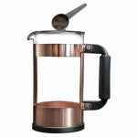 PRIMULA Primula PCCP-6508S-2 Coffee Press, 32 oz Capacity, 8-Pan, Copper/Glass HOUSEWARES PRIMULA