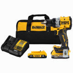 BLACK & DECKER/DEWALT 20-Volt MAX XR Cordless Drill/Driver Kit, Brushless Motor, 1/2-In., Battery TOOLS BLACK & DECKER/DEWALT