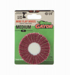 GATOR Gator 9005 Flap Wheel, 2-1/2 in Dia, 1/4 in Arbor, Aluminum Oxide Abrasive TOOLS GATOR