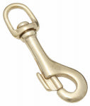 ASSA ABLOY AMERICAS RESIDENTIALI NC Bolt Snap, Solid Bronze, 7/16 x 3 In.
