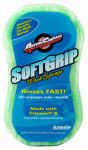 AUTOSHOW Autoshow 11802 Soft-Grip Sponge, 8-3/4 in L, 4-3/4 in W, 2-7/8 in Thick, Polyester, Assorted AUTOMOTIVE AUTOSHOW   