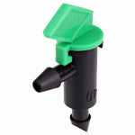 RAINDRIP Raindrip 122010B Flag Dripper, 2 gph gph, Green LAWN & GARDEN RAINDRIP