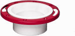 OATEY Oatey 43513 Closet Flange, 4.94 in ID x 7.02 in OD x 2.04 in W Dimensions, 3, 4 in Connection, PVC, White PLUMBING, HEATING & VENTILATION OATEY