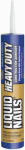 LIQUID NAILS Liquid Nails LNP-90128 Construction Adhesive, Off-White, 28 oz Cartridge PAINT LIQUID NAILS