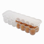 INTERDESIGN INC Design Plastic Egg Holder with Lid and Handle for 14 Eggs - Stackable Egg Holder for Fridge HOUSEWARES INTERDESIGN INC