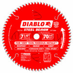 DIABLO Diablo Steel Demon D0770FA Circular Saw Blade, 7-1/4 in Dia, 5/8 in Arbor, 70-Teeth, TiCo Cutting Edge TOOLS DIABLO