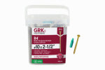 GRK FASTENERS GRK Fasteners R4 01133 Framing and Decking Screw, #10 Thread, 2-1/2 in L, Star Drive, Steel, 470 PAIL HARDWARE & FARM SUPPLIES GRK FASTENERS