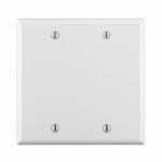 LEVITON MFG CO WH 2G BLANK WALLPLATE ELECTRICAL LEVITON MFG CO