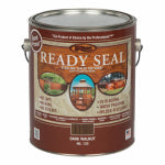 READY SEAL Ready Seal 125 Stain and Sealer, Dark Walnut, 1 gal, Can PAINT READY SEAL