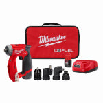 MILWAUKEE Milwaukee M12 2505-22 Drill/Driver Kit, Battery Included, 12 V, 3/8 in Chuck, Keyless Chuck TOOLS MILWAUKEE
